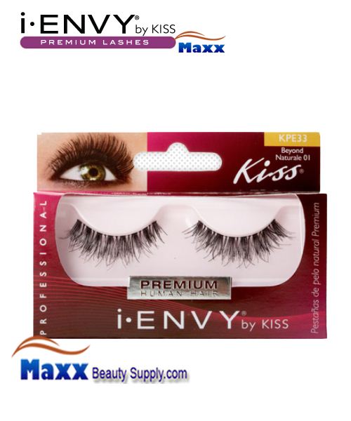 12 Package - Kiss i Envy Beyond Naturale 01 Eyelashes - KPE33